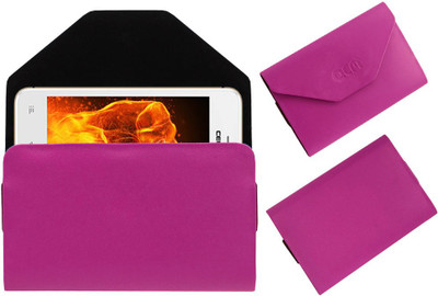 ACM Pouch for Celkon Millennia Q3k Power(Pink, Cases with Holder, Pack of: 1)