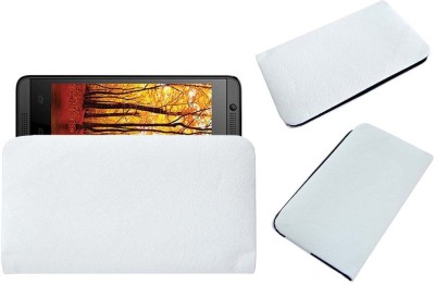 ACM Pouch for Intex Cloud 3G Gem(White, Cases with Holder, Pack of: 1)