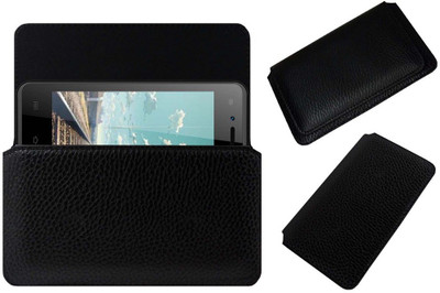 ACM Pouch for Intex Aqua Y2 Remote(Black, Cases with Holder, Pack of: 1)