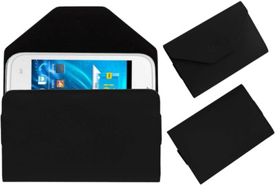ACM Pouch for Spice Smart Flo Ivory 2 Mi-423(Black, Cases with Holder)