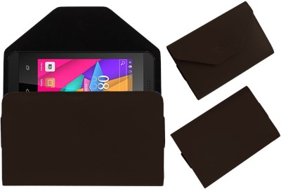 ACM Pouch for Videocon Infinium Zest Lite(Brown, Cases with Holder, Pack of: 1)