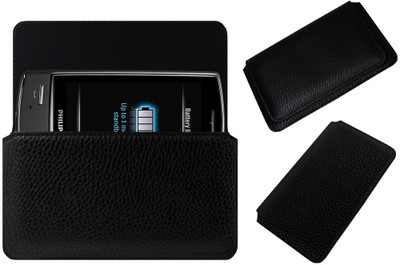 ACM Pouch for Philips Xenium X806(Black, Cases with Holder, Pack of: 1)