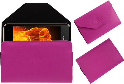 ACM Pouch for Celkon Q3K POWER(Pink, Cases with Holder, Pack of: 1)