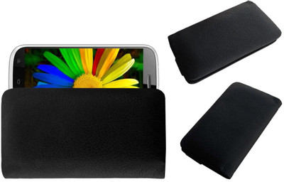 ACM Pouch for Celkon Millennium Elite Q470(Black, Cases with Holder, Pack of: 1)