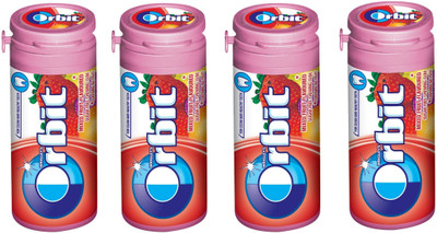 

Orbit Sugar free Mixed Fruit Mixed Fruit Chewing Gum(88 g Pack of 4)