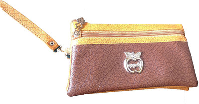

Chaand Casual Brown Clutch