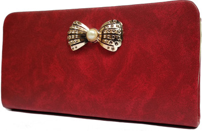 

rovec Casual Red Clutch