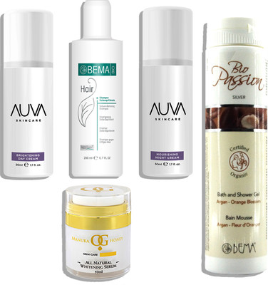 

AUVA Bestie Ki Shaadi Bridal Gift Pack ( Swiss, OZ & Italian Made)(Set of 5)