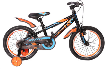 

X Bicycle Avigo Sporty Bike For Kids Age Of 4-6yrs Black&Red 16 T Recreation Cycle(Single Speed, Black, Blue)