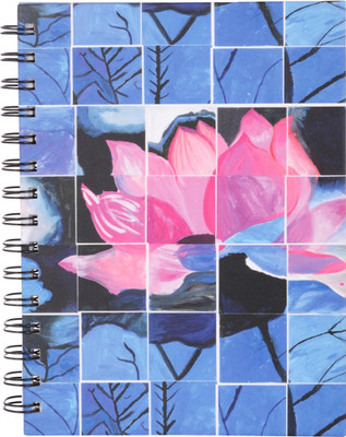 

The Akanksha Foundation A3 Notebook(Math&Art- L, Blue, Pink, Black), Black;blue;pink