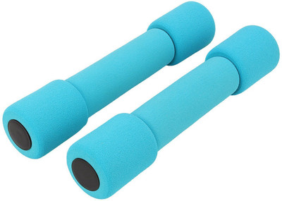 

FITSY Soft Foam Dumbbells for Women Fixed Weight Dumbbell(0.50 kg), Blue
