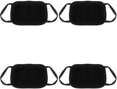 

LDHSATI Anti Pollution White Carbon Activated Cotton Half Face Adjustable Particulate Mask for Sun, Dust & Allergy Protection Foldable Face Mask Branded Set Of 4 Pieces Dust/Anti Pollution Protective Face Mask Mouth & Nose Respirator Outdoor Elevation Tra