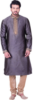 Buy MANYAVAR Men Kurta and Churidar Set 