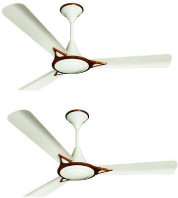 Compare Crompton Avancer Prime Natural Wood 1200 Mm 3 Blade Ceiling Fan Natural Wood Pack Of 2 Price In India Comparenow