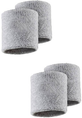

Gking Sports Wrist Fitness Band(Grey, Pack of 4)