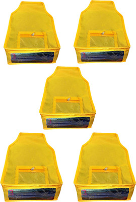 

Atorakushon new and modern stylish dresses covers Non Woven, Blouse , Saree Lahenga cover / Wedding Gift, wardrobe orgniser\Regular Clothes Bag, Vanity pouch Pack Of 5 (yellow) at 5 pcs Blouse Cover Non woven yellow(Yellow)