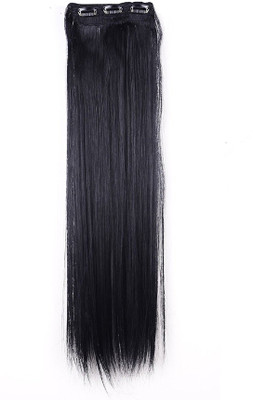 

Majik One Piece And 3 Clips Extension For Puff Making / Extension Natural Black Hair Extension