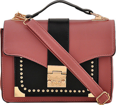 

Mark & Keith Hand-held Bag(Black, Pink)