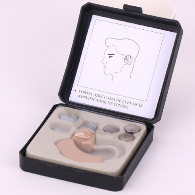 VibeX ™ Mini Hearing Aid Kit BEHIND the EAR Sound Voice Amplifier Deaf Hearing Aid Cyber Sonic Hearing Aid/TV hearing aids Powertone Quality Sound™-108 Behind The Ear Hearing Aid(Nude) available at flipkart for Rs.799