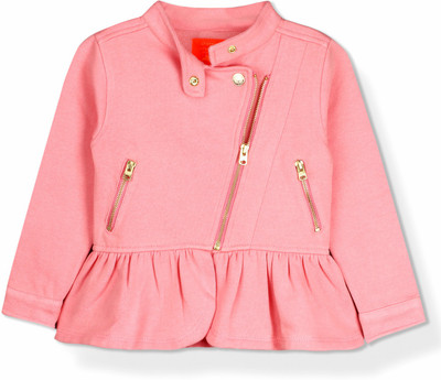 

Cherry Crumble California Full Sleeve Solid Baby Boys & Baby Girls Jacket, Red
