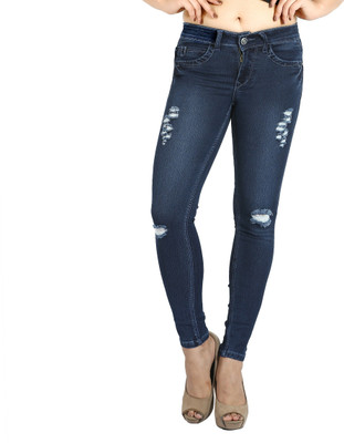 OBEO Slim Women Blue Jeans