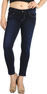 OBEO Slim Women Dark Blue Jeans