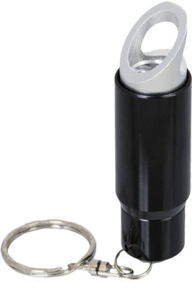

Shubheksha Keyring Torch with Opener (Slider) (Black) Key Chain