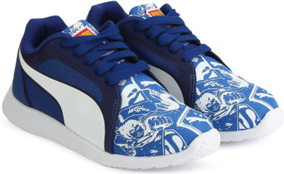 

Puma Boys & Girls Lace Sneakers(Blue, Puma royal-puma white