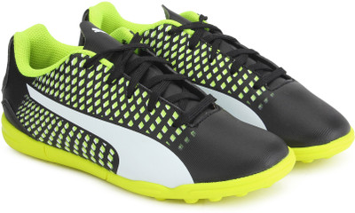 

Puma Boys & Girls Lace Sneakers(Black, Puma black-puma white-safety y