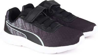 

Puma Boys & Girls Velcro Walking Shoes(Black, Quarry-puma black