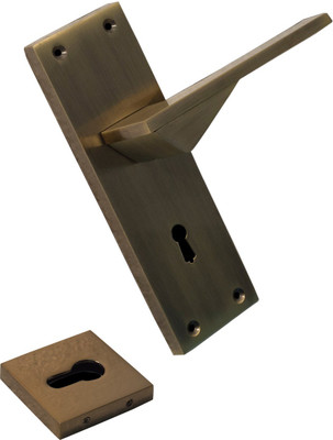 

QSEVEN Zinc Door Pull(Brown Pack of 1)