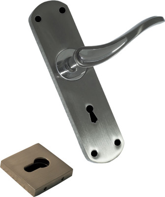 

QSEVEN Zinc Door Pull(Silver Pack of 1)