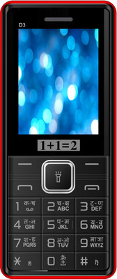 

1+1=2 D3(Black & Red)