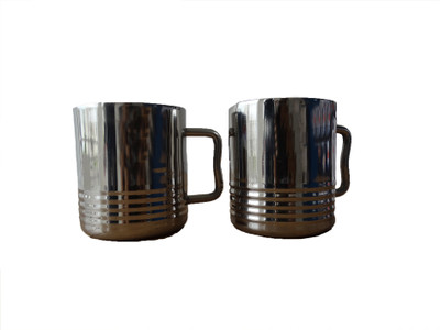 

Greenmax Cup Stainless Steel(Steel, Pack of 2)
