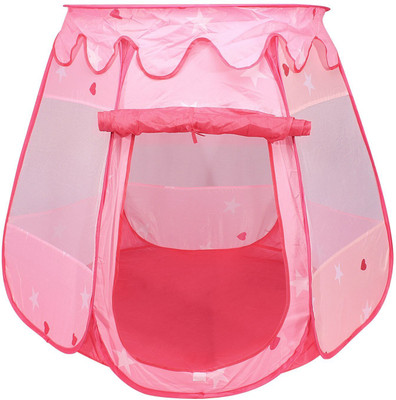 

Pigloo Pop Up Play House Tent for Kids Ages 3+ Years, 81 x 69 x 93 cm(Pink)