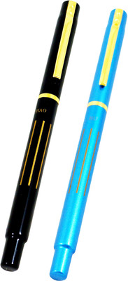 

Auteur Designer, Slim Nib, Light weight, Metallic Colour, Exclusive Collection Fountain Pen(Pack of 2)