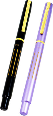 

Auteur Designer, Slim Nib, Light weight, Metallic Colour, Exclusive Collection Fountain Pen(Pack of 2)