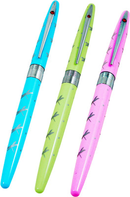 

Auteur Designer, Slim Nib, Light weight, Soft Colour, Exclusive Collection Fountain Pen(Pack of 3)