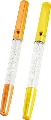 

Auteur Designer, Crystal Studed, Unique Gift Set, Roller Ball Pen(Pack of 2)