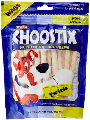 Choostix Twirls Dog Chew(200 g, Pack of 1)