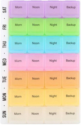 

Pin to Pen 7 Pill Box(Multicolor)