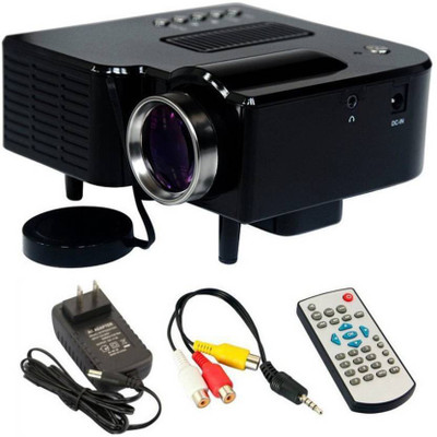 

Benison India 48 lm LED Corded Portable Projector(Black)