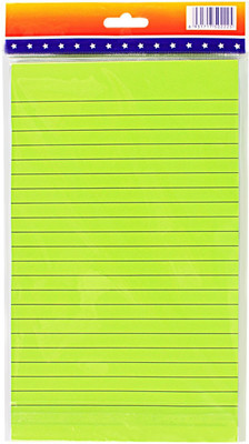 

PIGLOO Self-Stick Sticky Note Pad 100 Sheets Regular, 1 Colors(Green)