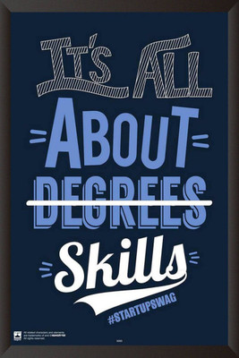 

PW Its All About SkillsWall Poster 13*19 inches Matte Finish Paper Print(19 inch X 13 inch, Rolled)