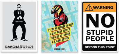 

PW Combo Set Of 3 s Digital Printing Wall Poster 13*19 inches Matte Finish Paper Print(19 inch X 13 inch, Rolled)