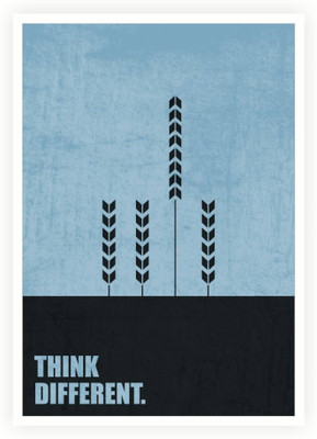 

PW Think Different Business Quotes Wall Poster 13*19 inches Matte Finish Paper Print(19 inch X 13 inch, Rolled)
