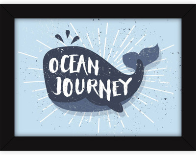 

PW Wall Photo For Interior Design - Ocean Journey Wall Poster 13*19 inches Matte Finish Paper Print(19 inch X 13 inch, Rolled)