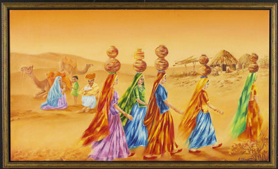 

Rajasthani Poster POSTER PRINT ON 13X19 INCHES Paper Print(19 inch X 13 inch, Rolled)