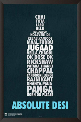 

PW Absolute DesiWall Poster 13*19 inches Matte Finish Paper Print(19 inch X 13 inch, Rolled)