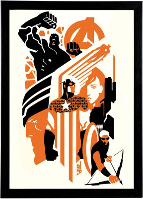 

PW avenger-creative---Wall Poster 13*19 inches Matte Finish Paper Print(19 inch X 13 inch, Rolled)
